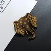 Brooches Pins Deal Fashion Vintage Elephant Rhinestone Brooch Jewelry Broche Cute Animal For Women Roya22