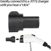New Electric Car Charging Connevctor For Tesla SAE J1772(Type1) EV Charger Adapter For Tesla Vehicle Models 3/Y/S/X G8J4