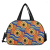 Borsone da viaggio con stampa modello afro Borsa da viaggio Africa nera Borsa da donna Borsa da viaggio multifunzionale impermeabile Porta scarpe