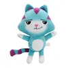 Plush Dolls Gabbys Dollhouse Pandy Paws Toy Cat Soft Gebulde pluche cakey CHISTMA Gift Mercat Dolls Gabbys Dollhouse Toys For Children 230413