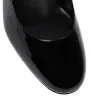 Kadınlar Sandalet Lüks Yüksek Topuklu Kaçırılmış Jane Ayakkabı Patent Deri Toka Ayakkabı Yüksek Kaliteli Tıknaz Platform Topuklu Lady Mary Jane Elbise Ayakkabı 55mm