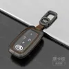 Key Rings Car Metal Silicone Key Case Cover Holder voor Daihatsu Rocky Tanto Toyota Rubber 2020 2 4 5Buttons Key Accessories J230413