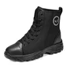 Botas homens inverno de alta qualidade de alta qualidade de pelúcia neve leve tênis ao ar livre antiderrapante calçado masculino