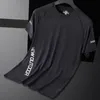 Erkek Tişörtler Erkekler Spor Çalışan Tshirt Hızlı Kuru Nefes Alabilir Kısa Kolun