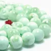 Loose Gemstones Natural Green Angelite Smooth Round Beads Wholesale Gemstone Semi Precious Stone Bracelet Diy Jewelry Making Supply