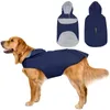 Dog Apparel Raincoat Reflective Clothes Dogs Rain Coat For Big Waterproof Golden Retriever Labrador Raincape Pet Poncho Cape