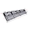 30 Note Glockenspiel Xilofono Cornice in legno Barre in alluminio Strumento a percussione educativo con borsa per il trasporto