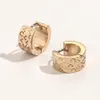 Brincos de designer de moda marca carta brinco banhado a ouro geométrico feminino festival jóias acessórios 20 estilo