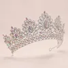 Coix de cheveux mariée Crown Crown Crystal Crystal Sweet anniversaire