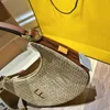 Sac de créateur en cuir de qualité supérieure pour femmes, sac de paille, mode luxe plage tissé, sacs messager à une épaule avec à la mode