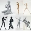 기타 장난감 14cm 스케치 드로워 남성 암컷 움직일 수있는 바디 쿤 칸 조인트 통증 애니메이션 그림 SHF 액션 장난감 모델 마네킹 231113