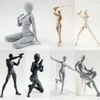 Otros juguetes 14 cm Sketch Draw Hombre Mujer Cuerpo móvil Kun Chan Dolor articular Anime Figura Shf Acción Juguete Modelo Maniquí 231113