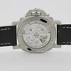 Paneri Watch Luxury Watches Дизайнерские часы Luminor ZF-Factory Автоматическая нержавеющая сталь 42-мм черный циферблат полированный кожаный ремешок Pam 4UB7