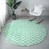 Tapis rond épais pour chambre à coucher, couverture de chevet pour fille, maison, salon, sol, coussin de fenêtre, 231113