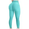 Leggings da donna Vita alta Fitness Donna Collant sportivi per allenamento Corsa BuLift Seamless Tick Tock