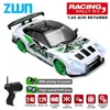 ElectricRC Car 24G RC CAR avec lumière LED 4WD télécommande dérive jouets de course professionnels GTR modèle AE86 pour enfants cadeaux de noël 231110