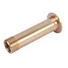 Garden Decorations 4Pcs Brass Mushroom Type Fountain Nozzles Landscape Nozzle Pond Decoration Equipment