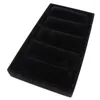 Watch Boxes Velvet Jewelry Trays Box Showcase Stackable