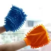 Microfiber Scratch-Free Car Wash Mitt Gloves Double Sided Household Cleaning Tools Cleaning Gloves-Organization Mitts thick CPA4679 1113