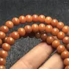 Strand Groothandel Fijne Kwaliteit Natuurlijke Verweerde Bodhiwortel 108 Mala Gebedskralen Armband Geel Apple Mannen Hand String