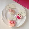 20 packs cartoon kleurrijke bloemen haar boog prins babymeisje haar clips buigt haarspeld met zachte bal kinderen schattig b bloemenbrurettes dh013