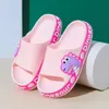 First Walkers Kids slippers voor jongens Solid Color Summer Beach Indoor Baby Baby Schoenen Home Soft Non Slip Children 230412