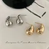 Designer Vente chaude Mode Simple Goutte d'eau Boucles d'oreilles pour femmes Mode polyvalente Style de cour romaine Légère Larme Boucles d'oreilles haute brillance