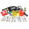 Party Favor 48 pcs Enfants Pirate Ensemble Jouets Mascarade Décoration Accessoires Télescope Tatouage Autocollants Pour Anniversaire Fournitures