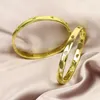Bangle 5st High Quality Smooth Metal Armband Gold Color Women Jewelry Hollow Heart Star Jewelry8460