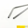 Stainless Steel Straw Reusable Straw 304 Metal Straw with Cleaning Brush Burlag Bag Packing Free Combination