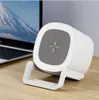 4 in 1 wireless charger bluetooth speaker with LED light and phone stand 15W fast charger good quality