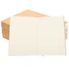 Blank Spiral Notebbook Soft Cover Books Блокноты A6 Справочник Plain Paper Kraft Sketch Books Студент