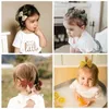 Hair Accessories 10PCS Baby Girls Clips Fully Lined Non Slip For Infant Fine Bows Barrettes Toddlers Kids Children In Pairs