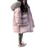 Coat Winter Down Cotton Jacket Girls Waterproof Hooded Coat Children Outerwear Clothing Clothes Kids Parka Snowsuit 231110