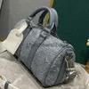 TOUS Wysokiej jakości torba projektowa torby dżinsowe paski zewnętrzne litera miękka pojedyncza uchwyt designerski bagaż