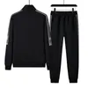 Autumn Sweatshirt sportkläder jogger manliga modespår HOMBRE Spring Men's Casual Set Hoodies byxor