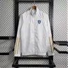 SC Bastia jaqueta masculina corta-vento de futebol com zíper completo corta-vento com capuz masculino fashion casaco esportivo