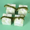 Geschenkverpackung 10 Stück Dragee Box für Hochzeit Süßigkeiten Verpackung mit Schleife Gast Beutel Chrismas Favors Geschenke Gäste