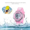 Moda esportes relógio para crianças à prova dwaterproof água led digital pulseira de relógio adolescente meninos meninas relógio de pulso unisex