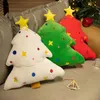 Cuscino a forma di albero di Natale in peluche, decorazione, cuscino per divano, bambola per bambini, letto 231113