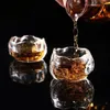 Tumblers 1pc Japanese Style Glass Cup Saking TransparentFrozen Tea S White Wine Kongfu Master Cup Whisky 230413