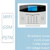 Alarm Systems Tuya WiFi GSM Home Security Protection Smart System LCD Screen Burglar Kit Mobile App Remote Control Arm and Disarm 230412
