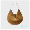 Maan dezelfde schoudertassen Pony Suede Leather Large Mini Designer dames Tote Handtassen Clutch Handtassen nieuwe ontwerper