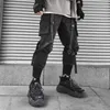 Mens Pants Harajuku Fashion Techwear Mens Cargo Pants Hip Hop Punk Male Clothing Streetwear Joggers High Street Holiday Casual Trousers 230413