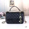 2023 Brand Hoogwaardige dames topkwaliteit lederen crossbody schoudertas Multi-Layer Classic Tote Bag luxe designer Handtas en portemonnee 41056