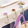 Hooks Fashion Bag Holder Handbag Hanger Folding Hook Portable Key Ring Rack Table Hardware Travel Outdoor Storage