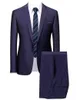 Men's Suits Business Suit Custom One Button Jacket Elegant Tuxedos Two Pieces Formal Uniform