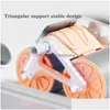 AB Rollers AB Rollers Plank Trainer Push Up Healthy Abdominal Wheel Matic Rebound Muscle Training Hushåll Modell 230530 Drop Delivery DHQ9I