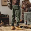 Calças masculinas homens moda militar carga exército magro regular ajuste reto algodão multi cor camuflagem verde amarelo calças blw9106