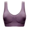 Yoga Outfit Double Couche Sports Soutien-gorge Femmes Anti-Sweat Bralettes Quotidien Couleur Solide Brassiere Extra-Élastique Sous-vêtements Ropa Deportiva Mujer